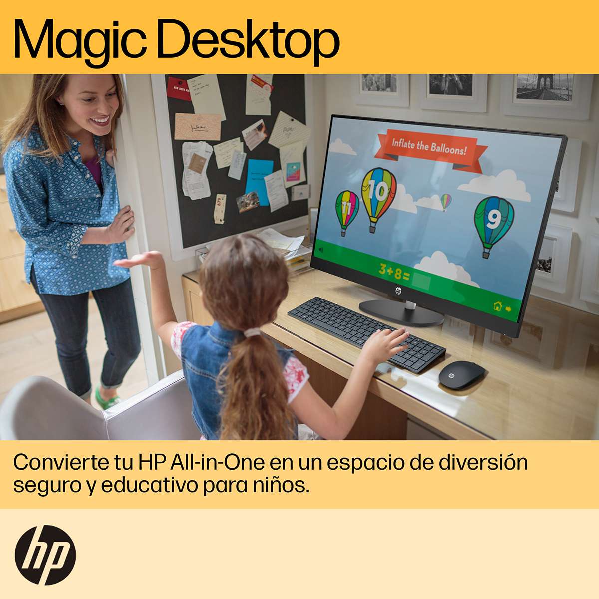 Todo En Uno HP 24-cr0017la AMD Ryzen 5 512GB SSD 8GB Ram 23.8